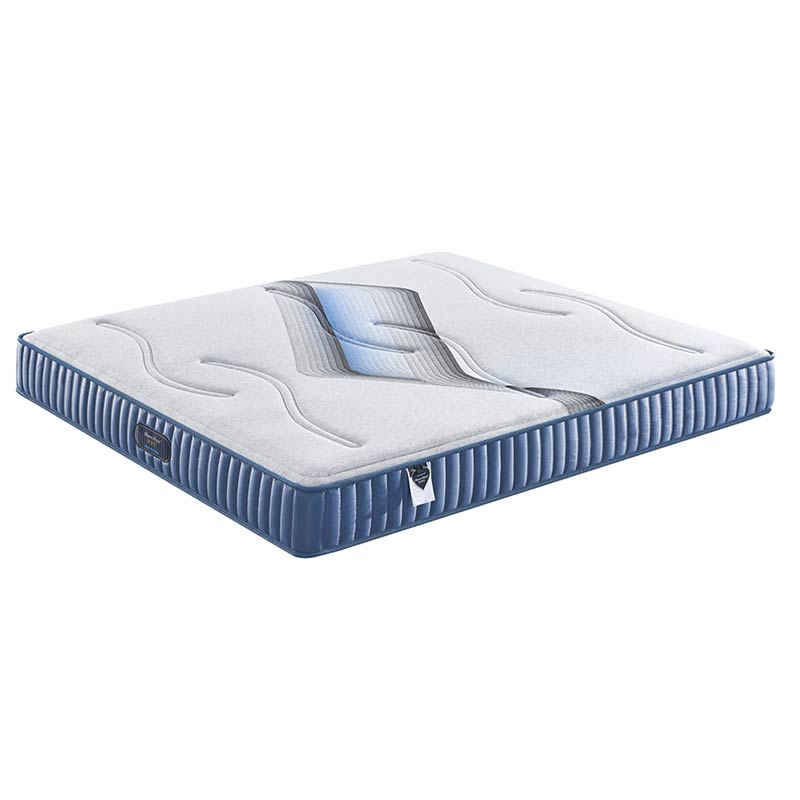 Matelas en latex en tissu tricoté anti-acariens